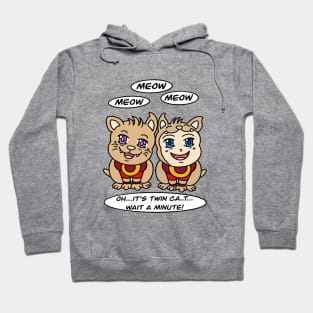 Funny cartoon cat cosplay Hoodie